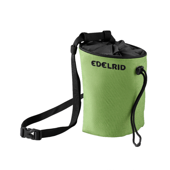 Woreczek na magnezję Edelrid CHALK BAG RODEO Large - green pepper